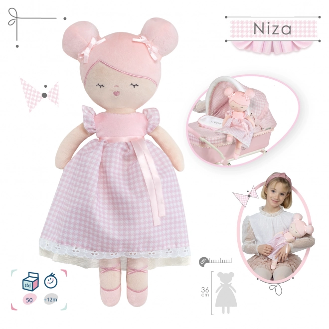 Bambola di peluche Niza 36 cm