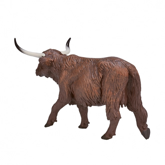 Realistica figurina di animale di Highland scozzese