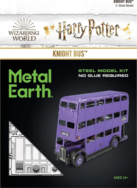 Puzzle 3D in metallo Autobus di Harry Potter