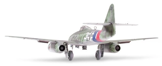 Modello in plastica Messerschmitt ME262 A-1A