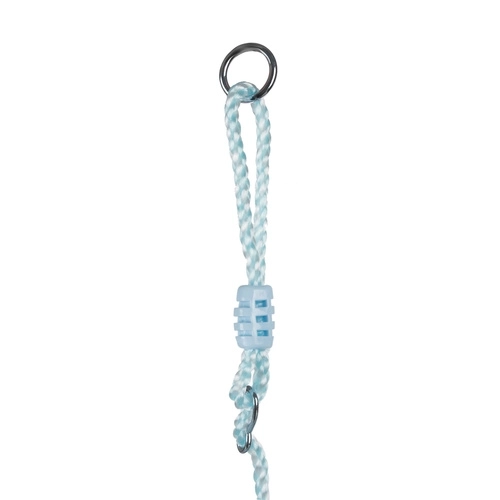 Altalena per bambini in plastica blu