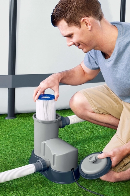 Pompa di filtraggio per piscine Bestway con filtro sostituibile