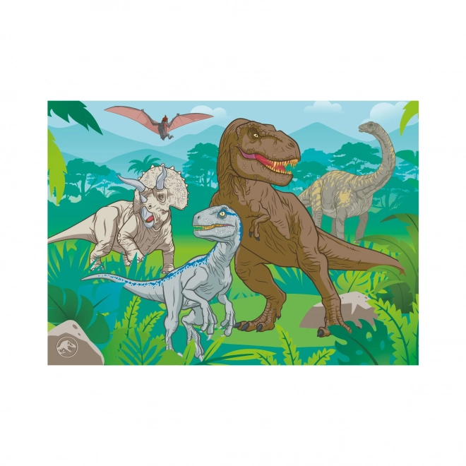 Puzzle Maxi Jurassic World 24 Pezzi