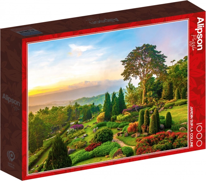 Puzzle giardino sulla collina 1000 pezzi