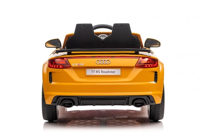 Auto Elettrico Audi TT RS Giallo