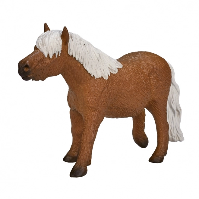 Figura realistica di cavallino Shetland Mojo