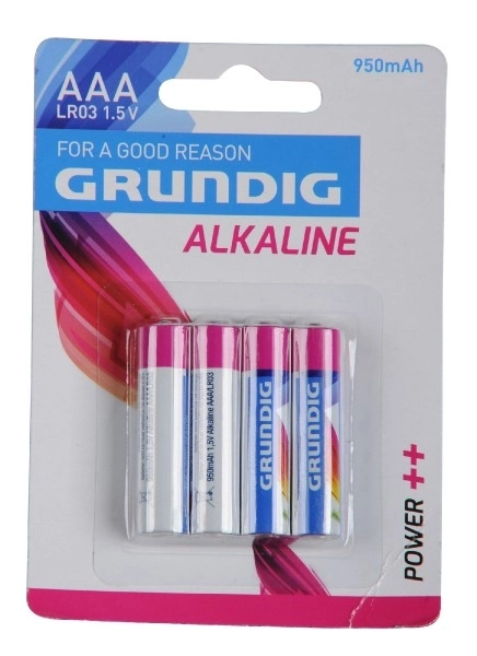 Batterie AAA alcaline Grundig