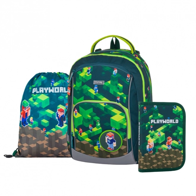 Set scolastico OXY GO Playworld 3 pezzi