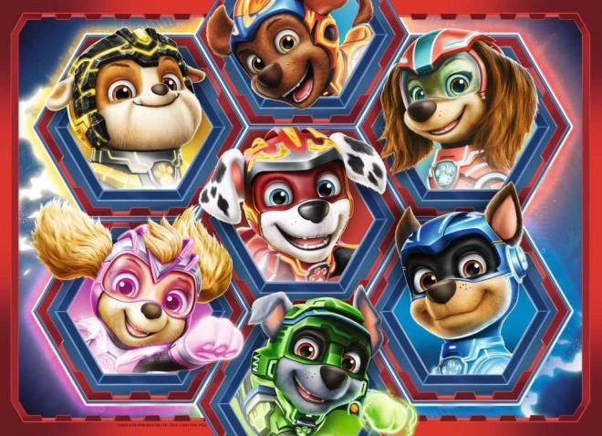 RAVENSBURGER Puzzle Paw Patrol nel film di successo 4x42 pezzi