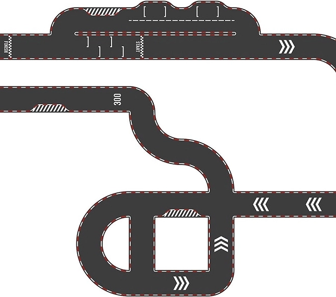 Pista da corsa bifacciale Vilacity