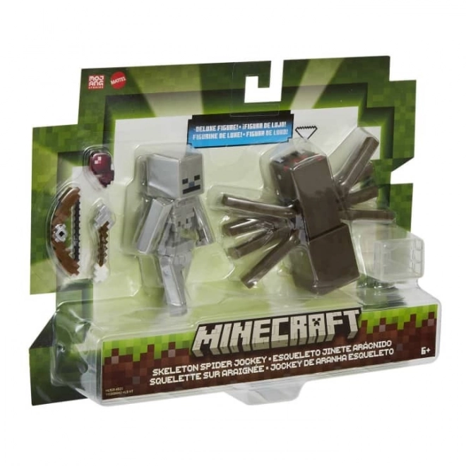 Set figurine Minecraft Skeleton e Spider