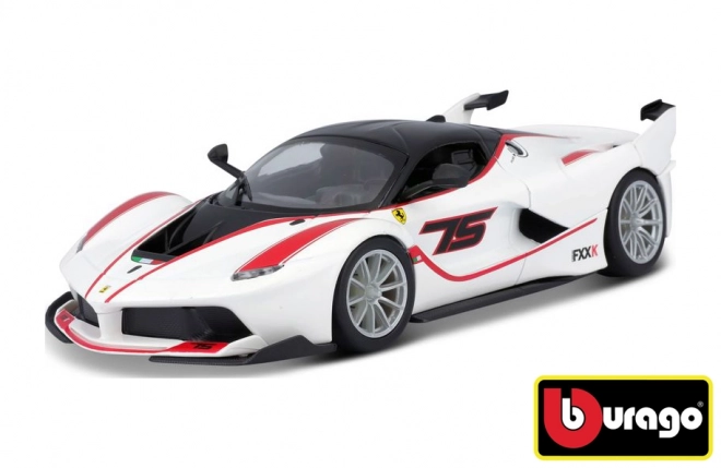 Modellino Ferrari FXX K Bianco in Scala 1:24 di Bburago