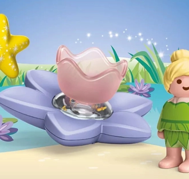 Set con figura JUNIOR & Disney: Trilli e fiore magico galleggiante