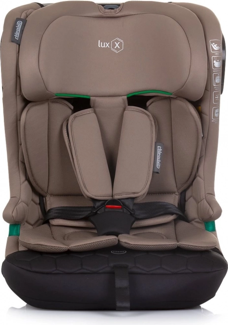 Seggiolino Auto Lux X i-Size 76-150cm Isofix Macadamia