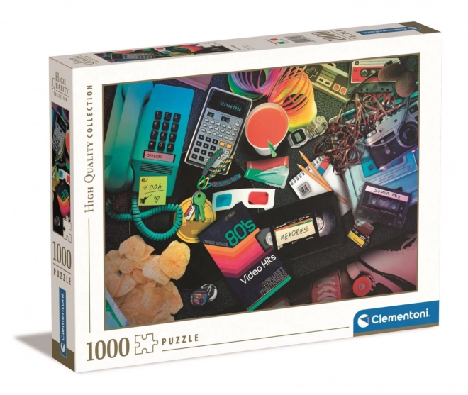 Puzzle Nostalgia anni '80 1000 pezzi