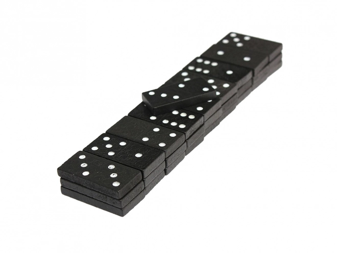 Domino di legno in elegante scatola