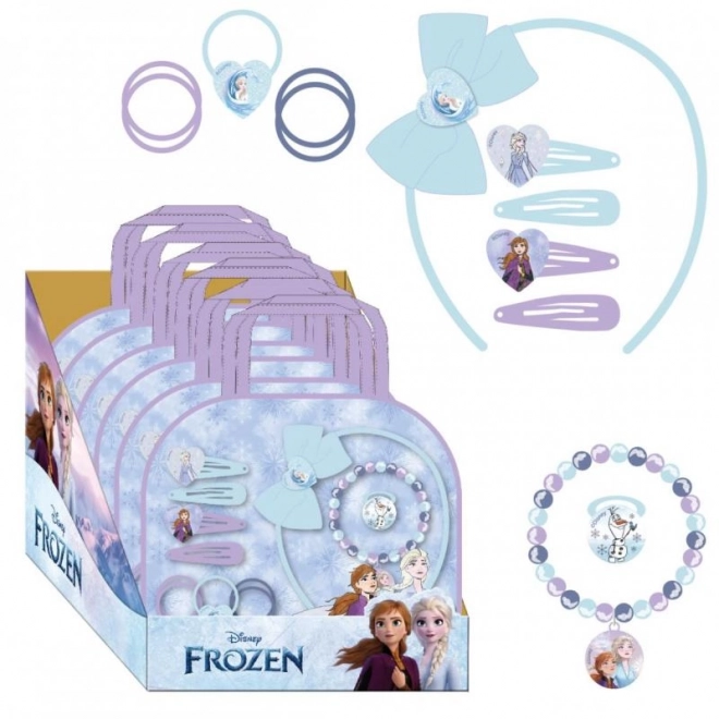 Set accessori per capelli FROZEN 12 pezzi