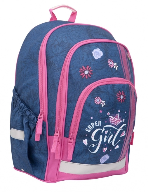 Zaino scolastico femminile Jeans