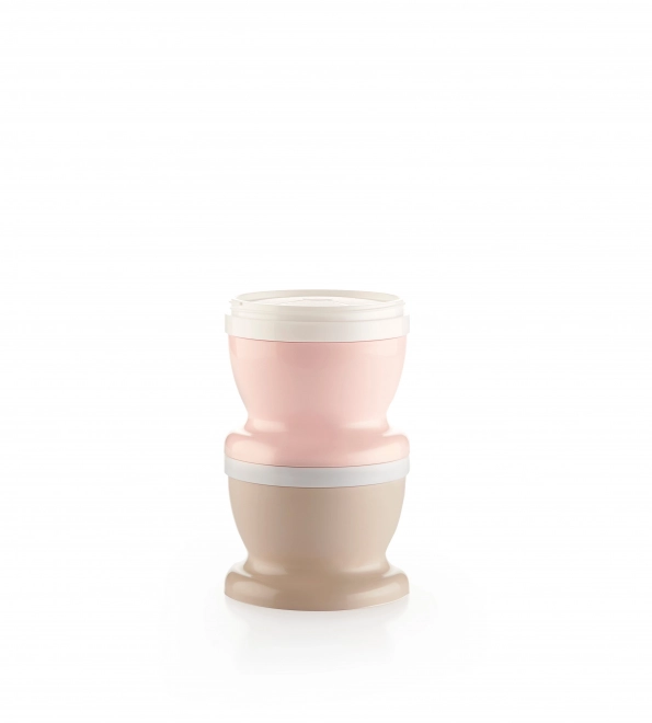 Set di due contenitori per alimenti Powder Pink