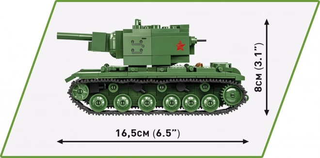 Klocki storici collezione WWII KV-2