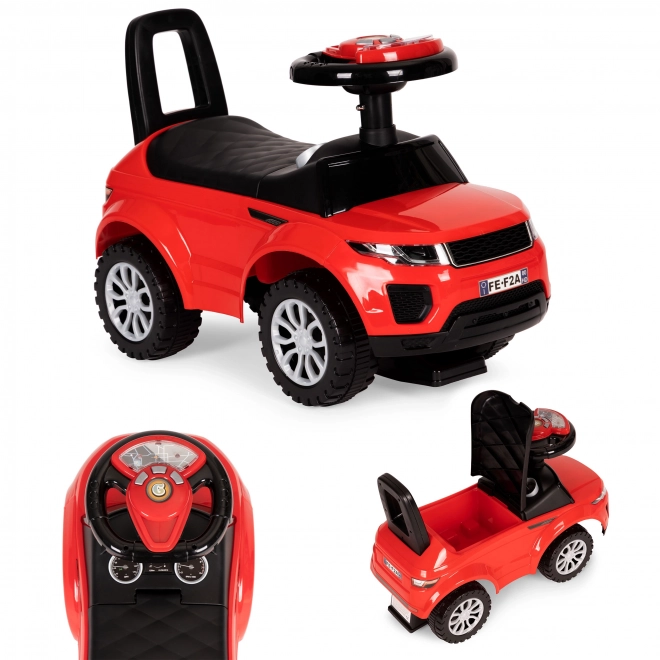 Auto cavalcabile per bambini modello Range Rover con suoni