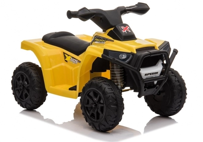 Quad elettrico per bambini giallo