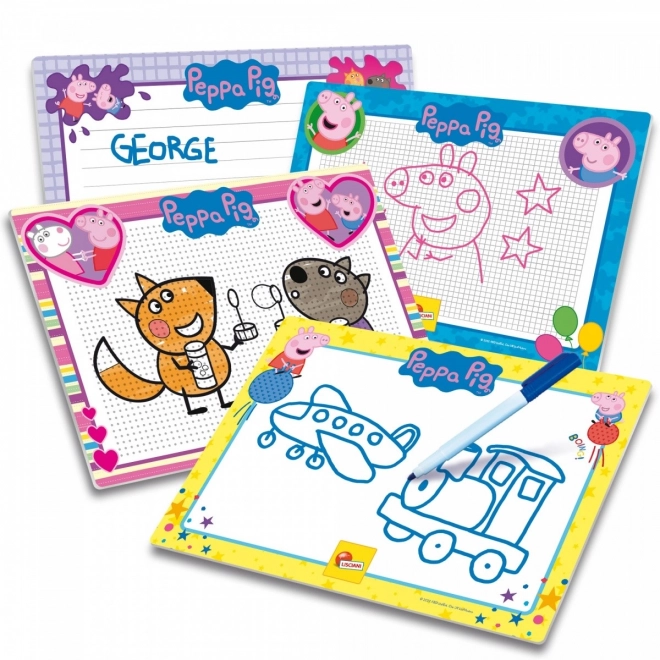 Scuola di disegno con Peppa Pig