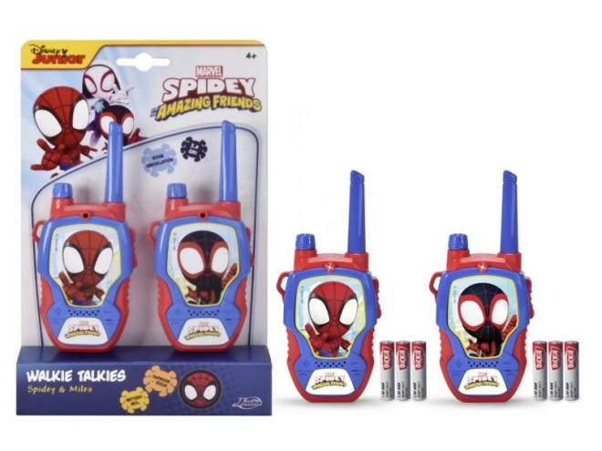 Vysílačky Walkie Talkie Spidey per Bambini