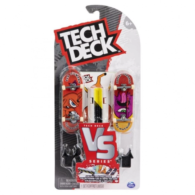 Tech Deck Fingerboard Con Ostacolo