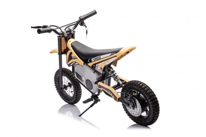 Moto cross elettrico khaki per bambini