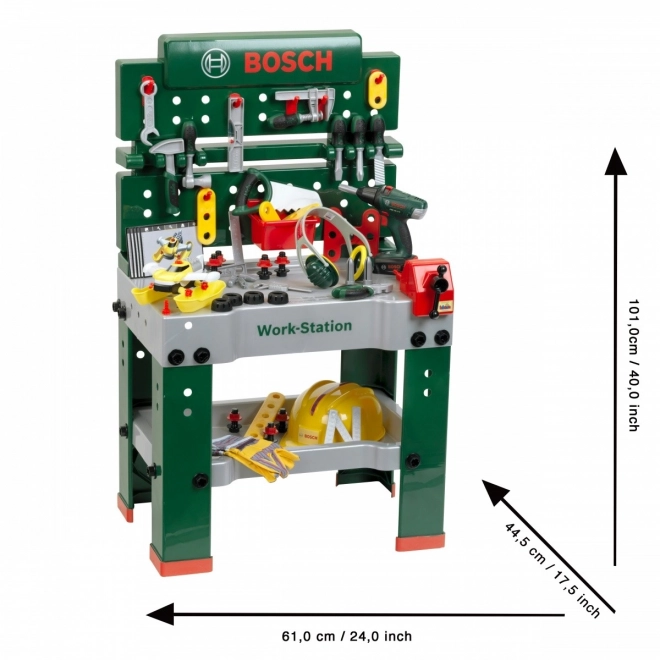 Banco da lavoro BOSCH grande 81 pezzi