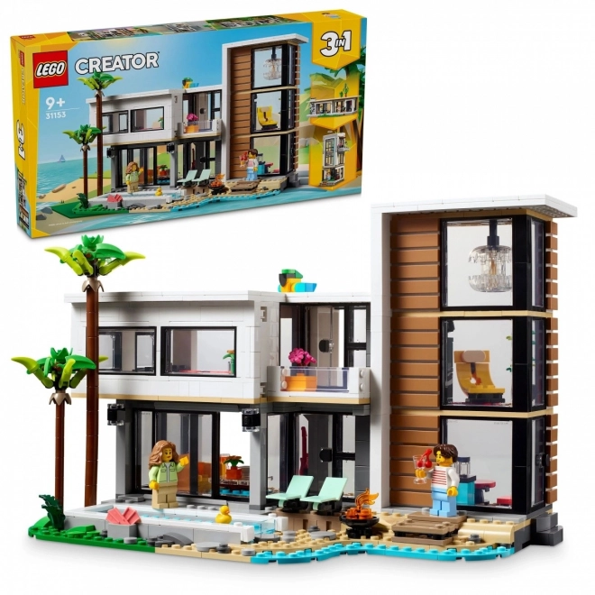 Casa moderna LEGO Creator 3 in 1