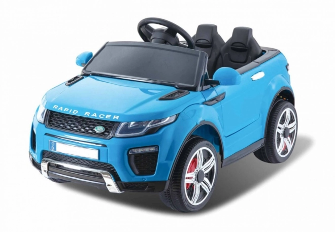 Mini auto elettrico sportivo Rapid Racer blu