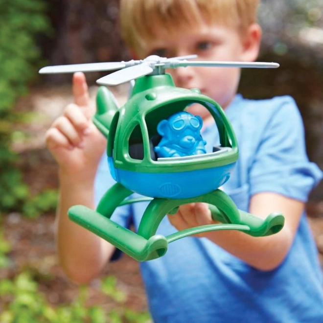 Elicottero ecologico Green Toys blu