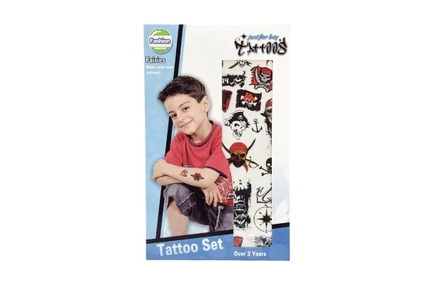 Set di tatuaggi in bustina 15x25cm 3 tipi