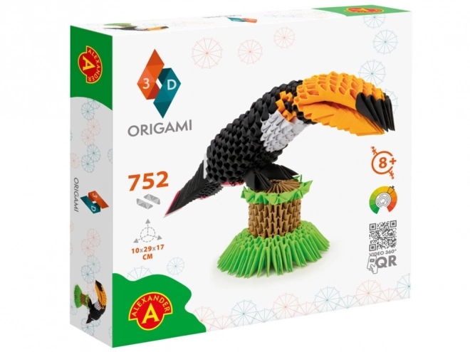 Creativo Kit Origami 3D Tukan