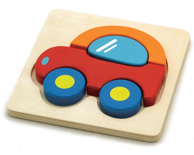 Puzzle in legno Auto per bambini