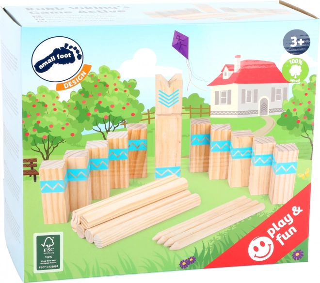 Gioco di precisione Kubb Small Foot