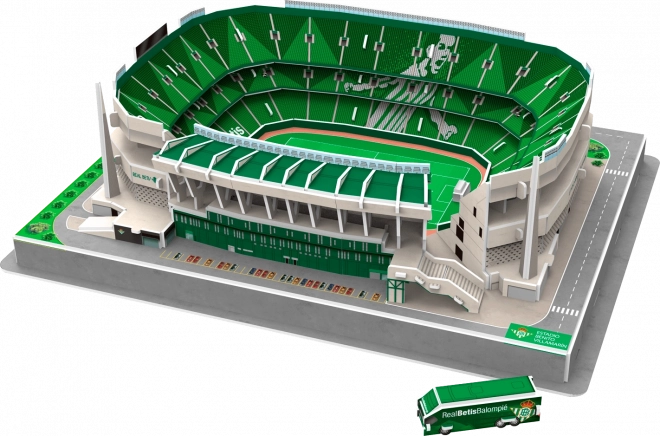 Puzzle 3D Stadio Benito Villamarín FC Real Betis luminoso