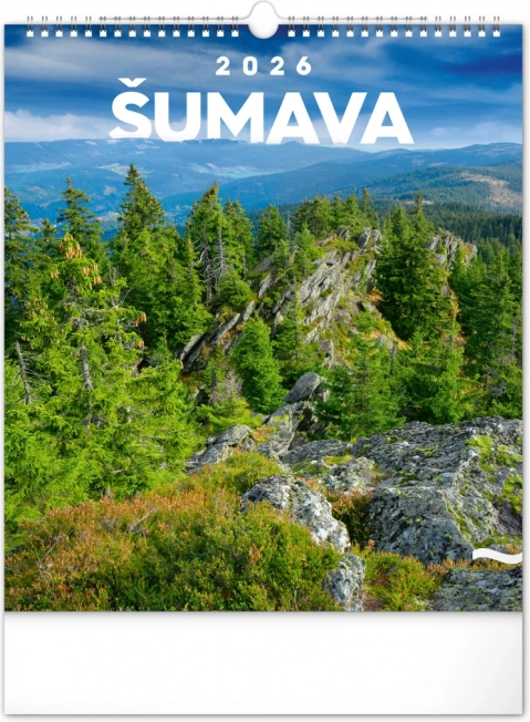 Calendario da parete Šumava 2026