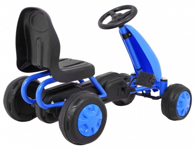 Primo kart a pedali per bambini blu