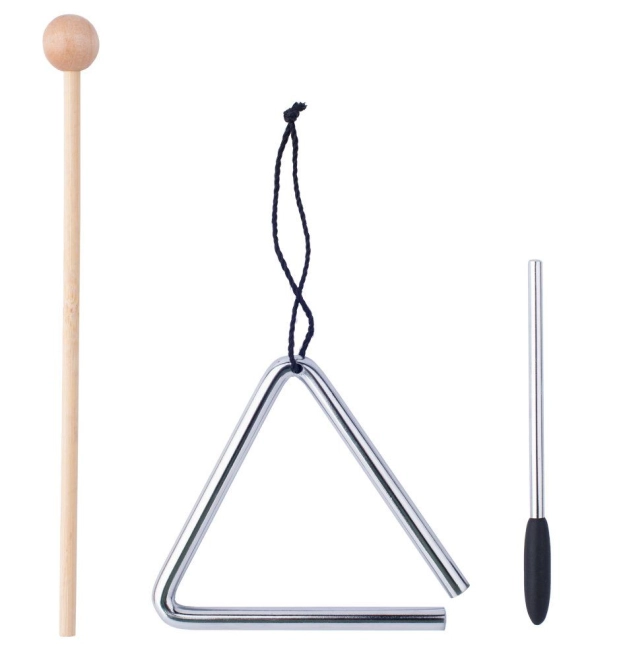Triangolo per un suono chiaro e limpido