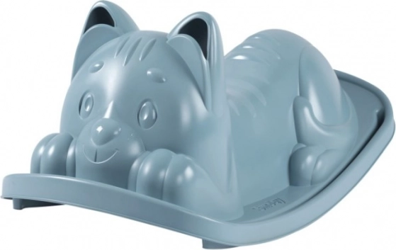 Giocattolo a dondolo Smoby altalena blu a forma di gatto