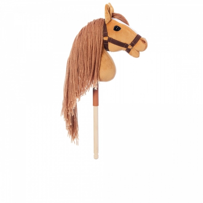 Cavallo di legno su bastone Hobby Horse HOPPIHORSE Marrone Castagno