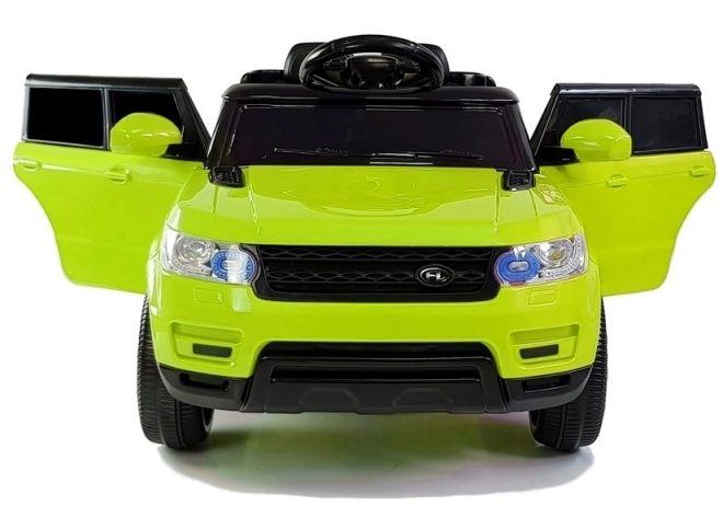 Auto elettrico per bambini verde