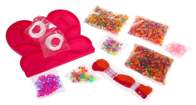 Ricco set con oltre 10.000 perline