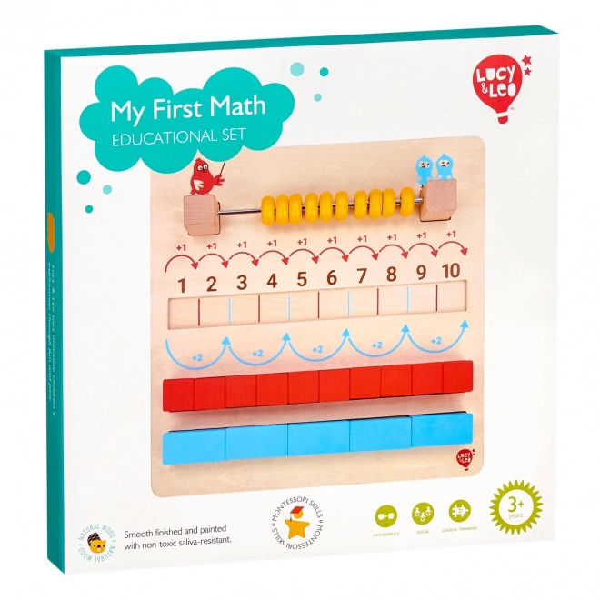 Gioco di Matematica di Legno per Bambini Lucy & Leo