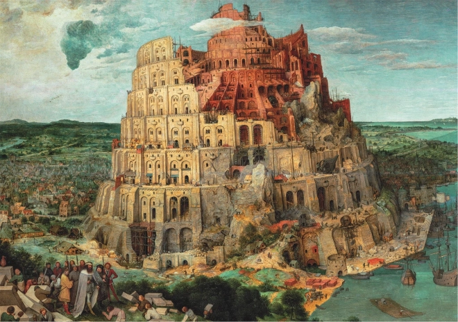 Puzzle Museo 1500 pezzi - Bruegel La Torre di Babele