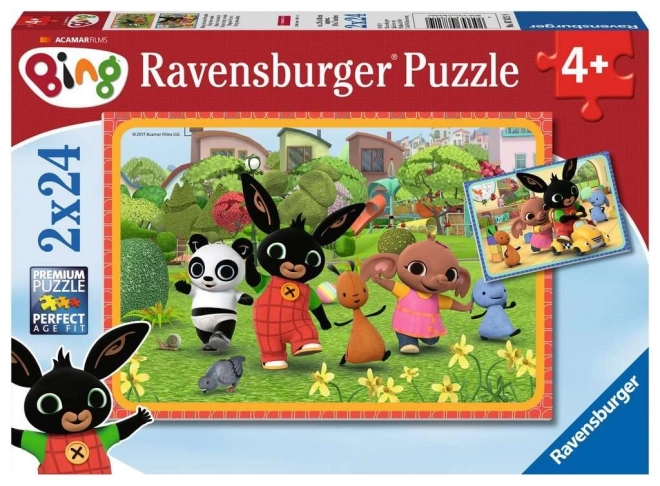 Puzzle BING 2x24 pezzi