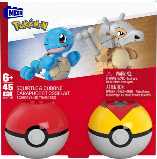 Costruzioni Mega Pokémon Squirtle e Cubone